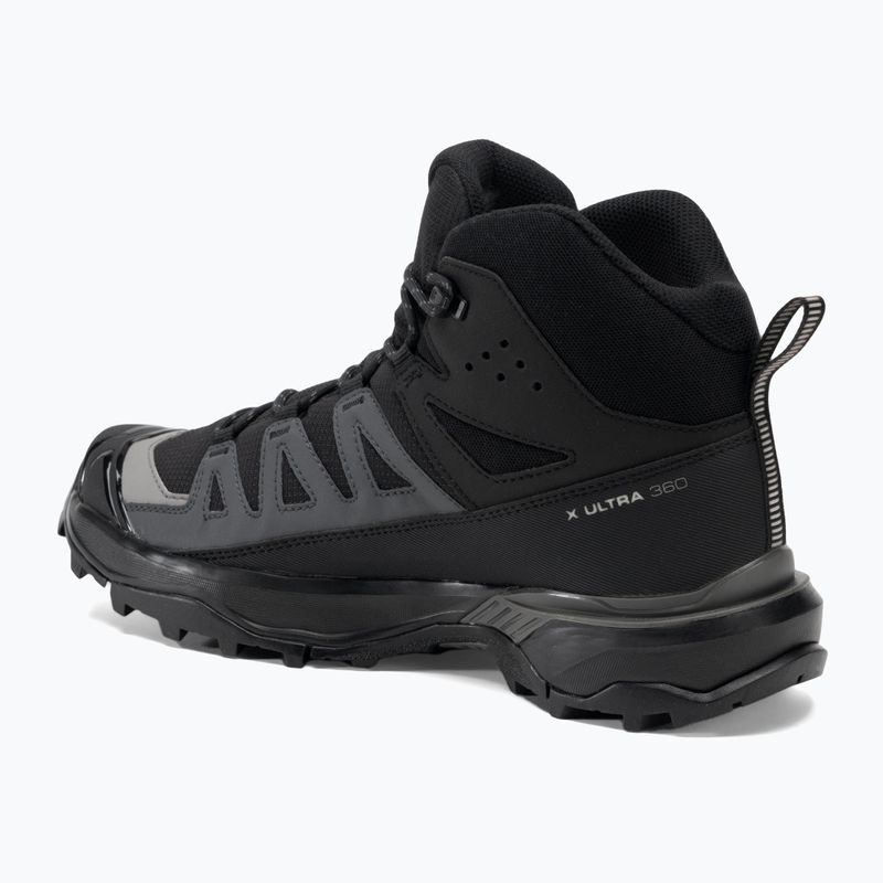 Férfi túracipő  Salomon X Ultra 360 MID GTX black/magnet/pewter 3