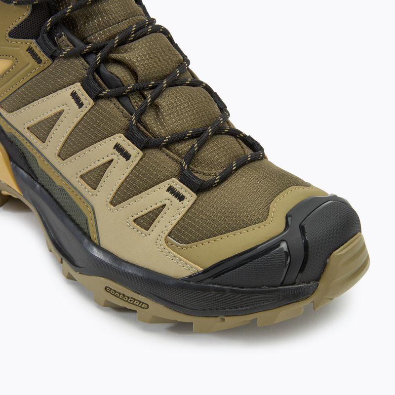 Férfi trekking cipő Salomon X Ultra 360 MID GTX olive night/slate green/southern moss 7