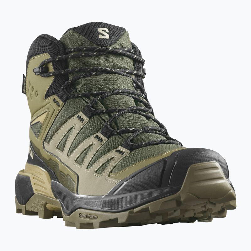 Férfi trekking cipő Salomon X Ultra 360 MID GTX olive night/slate green/southern moss 8