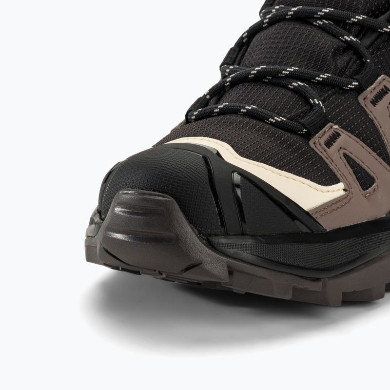 Női túracipő  Salomon X Ultra 360 MID GTX black/plum kitten/shale 7