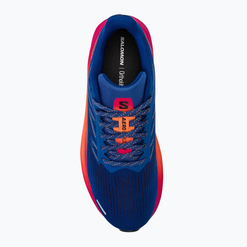 Férfi Salomon Aero Blaze 2 dragon fire/vivacious/surf the web futócipő 7
