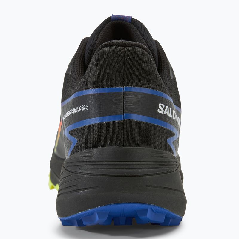 Salomon Thundercross GTX férfi futócipő fekete/surf the web/biztonsági sárga 6