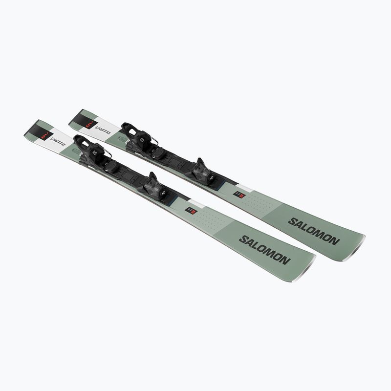 Lesikló léc Salomon S/Max 8 + kötés M10 GW oil green/black/white 3