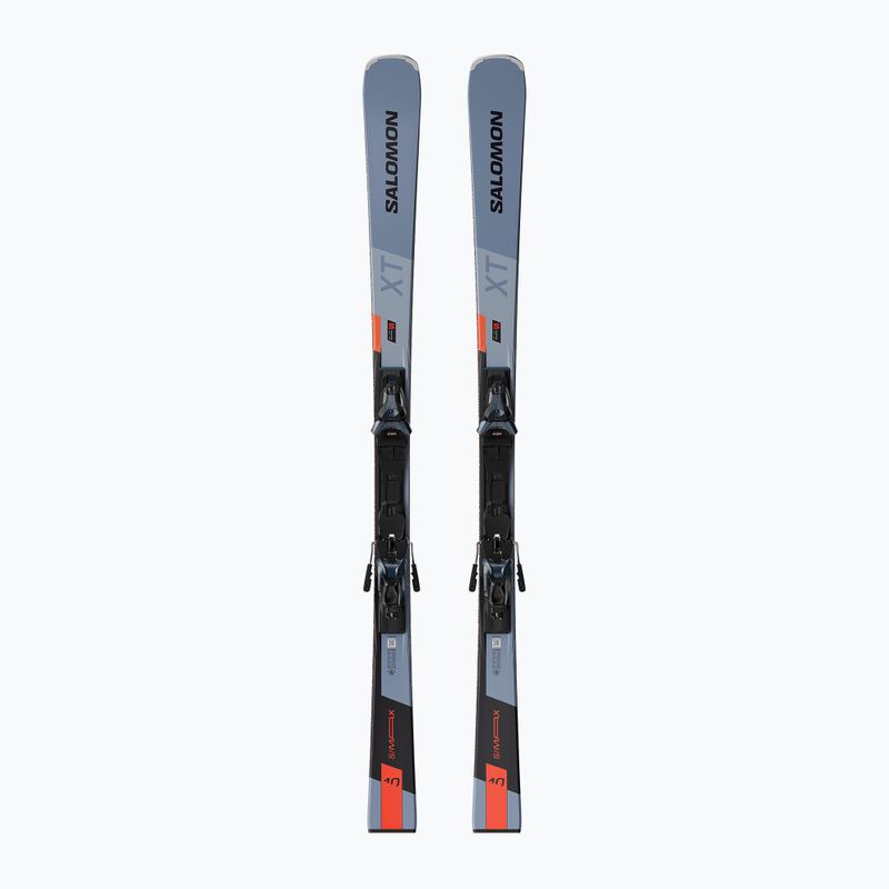 Lesikló léc Salomon S/Max 10 XT + kötés MI12 GW copen blue/black/neon red