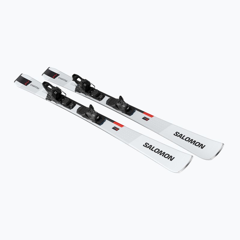 Narty zjazdowe Salomon S/Max 4 + wiązania M10 GW white/safety yellow/black 3