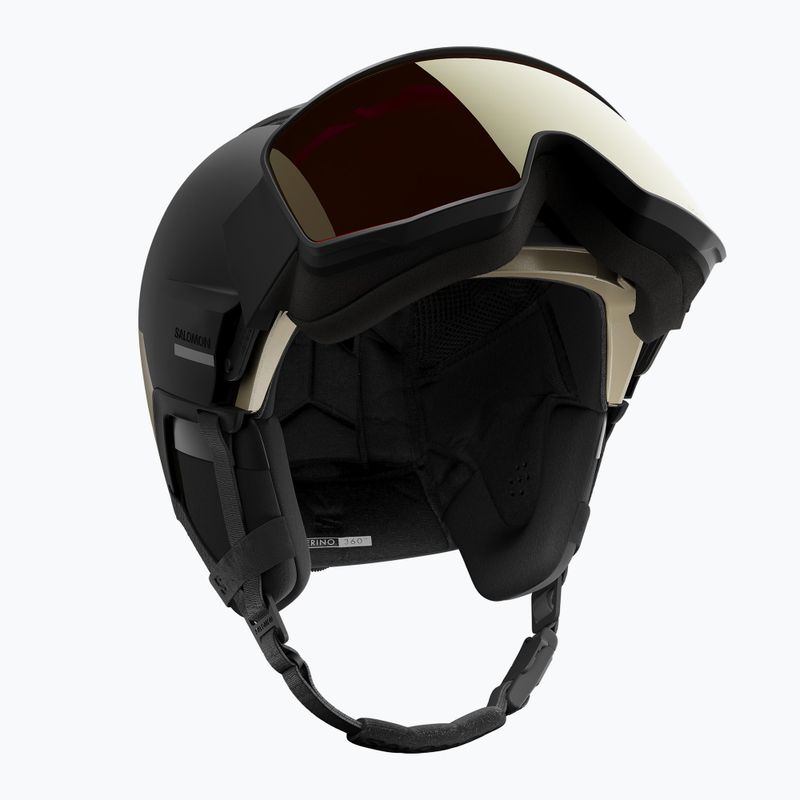 Sísisak Salomon Driver Prime Sigma Plus black/light bronze met/blackgold/ice blue 5