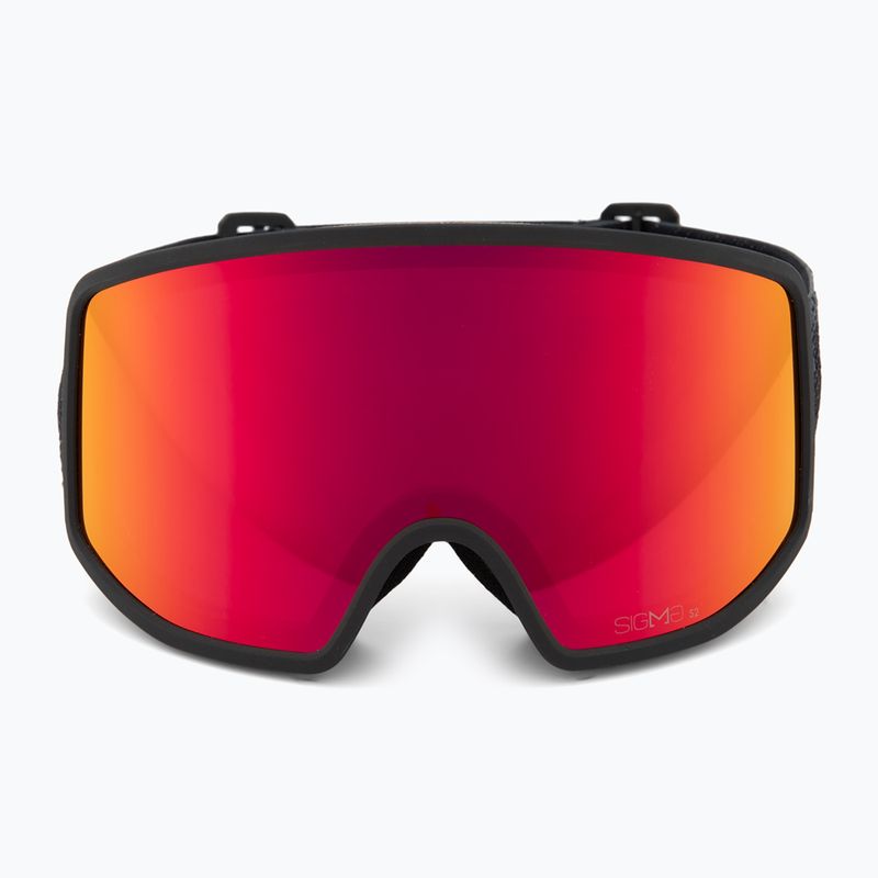 Síszemüveg Salomon Sentry Pro OTG Sigma black/poppy red 2