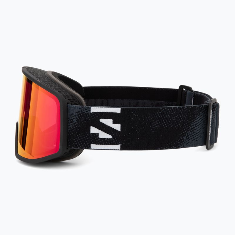 Síszemüveg Salomon Sentry Pro OTG Sigma black/poppy red 4