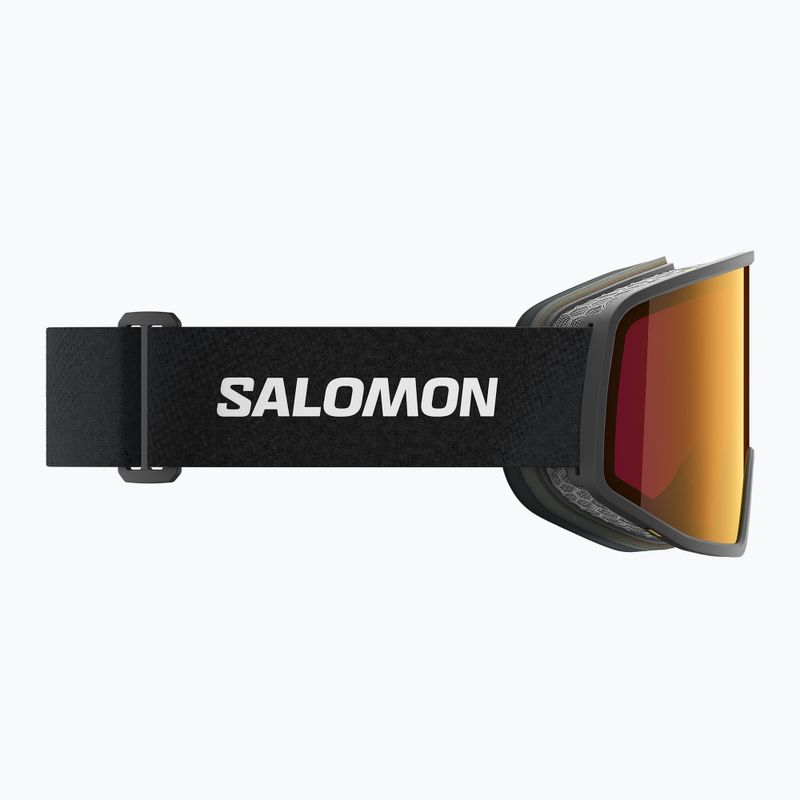 Salomon Sentry Pro OTG Sigma fekete/mákos piros síszemüveg 4