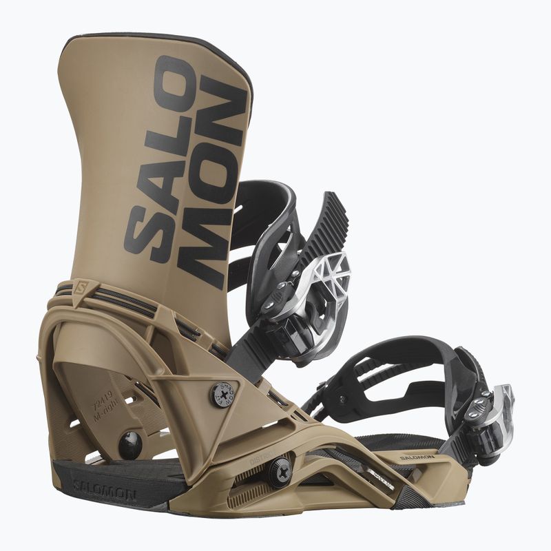 Férfi snowboard kötés Salomon District brown 2