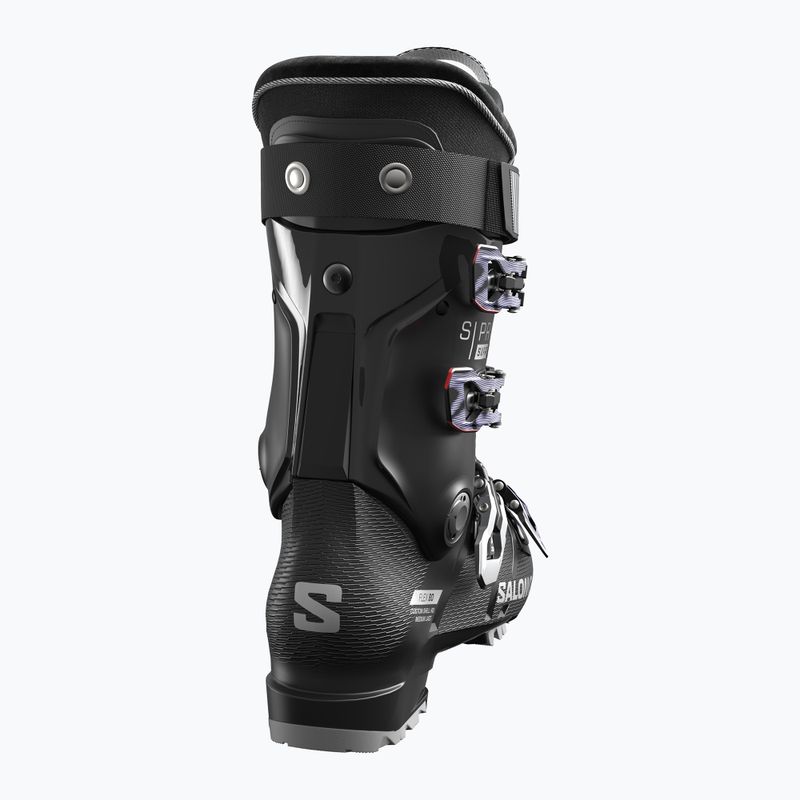 Női síbakancs Salomon S/Pro Supra 80 W GW black/silver metallic/sweet lavender 7