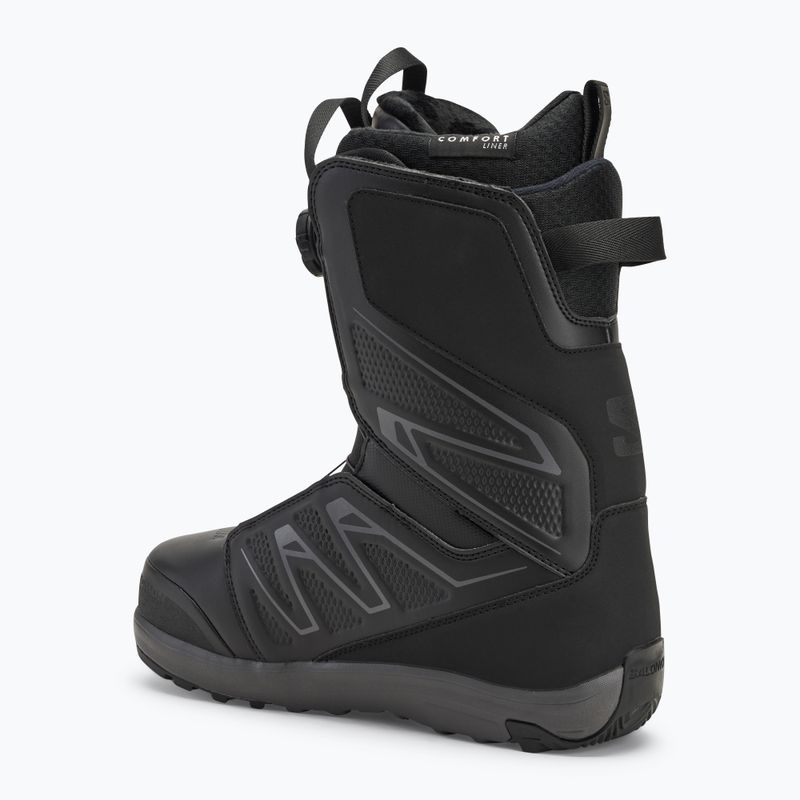 Férfi snowboard cipő Salomon Launch Boa SJ Boa black 2