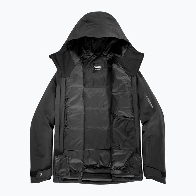 Férfi síkabát Salomon Highland deep black 8