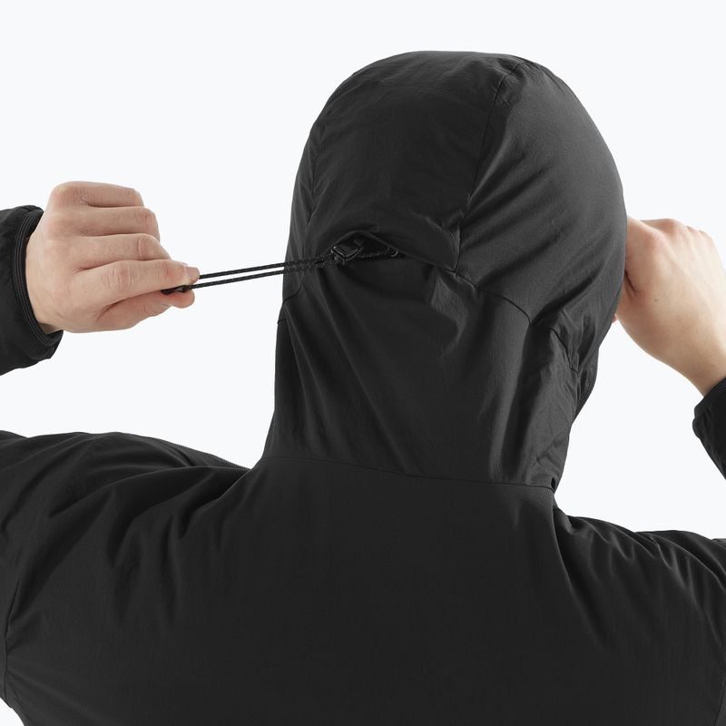 Férfi bélelt dzseki Salomon Mountain Flex deep black 4