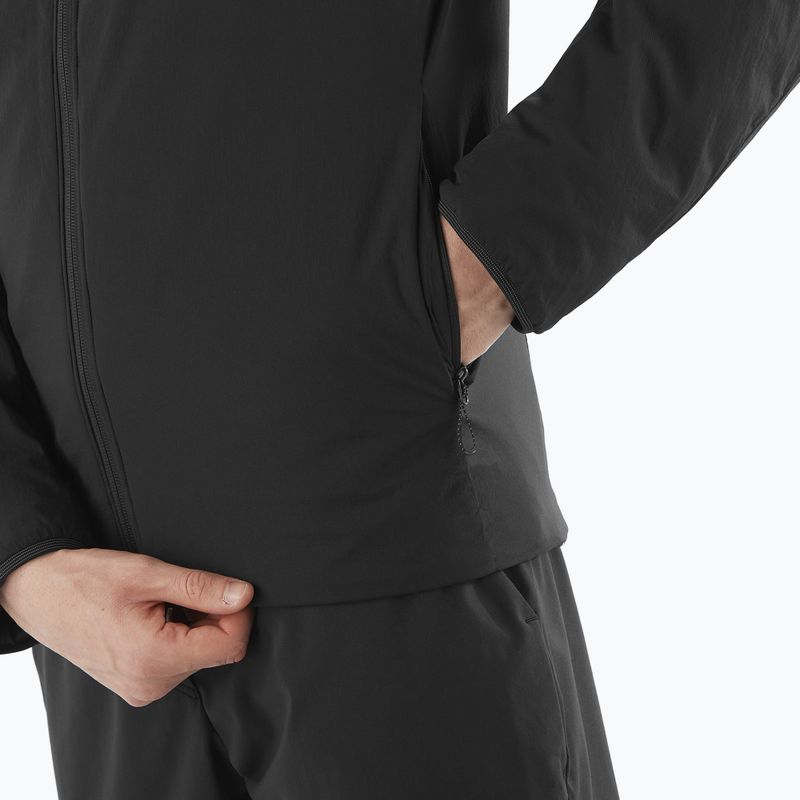 Férfi bélelt dzseki Salomon Mountain Flex deep black 5