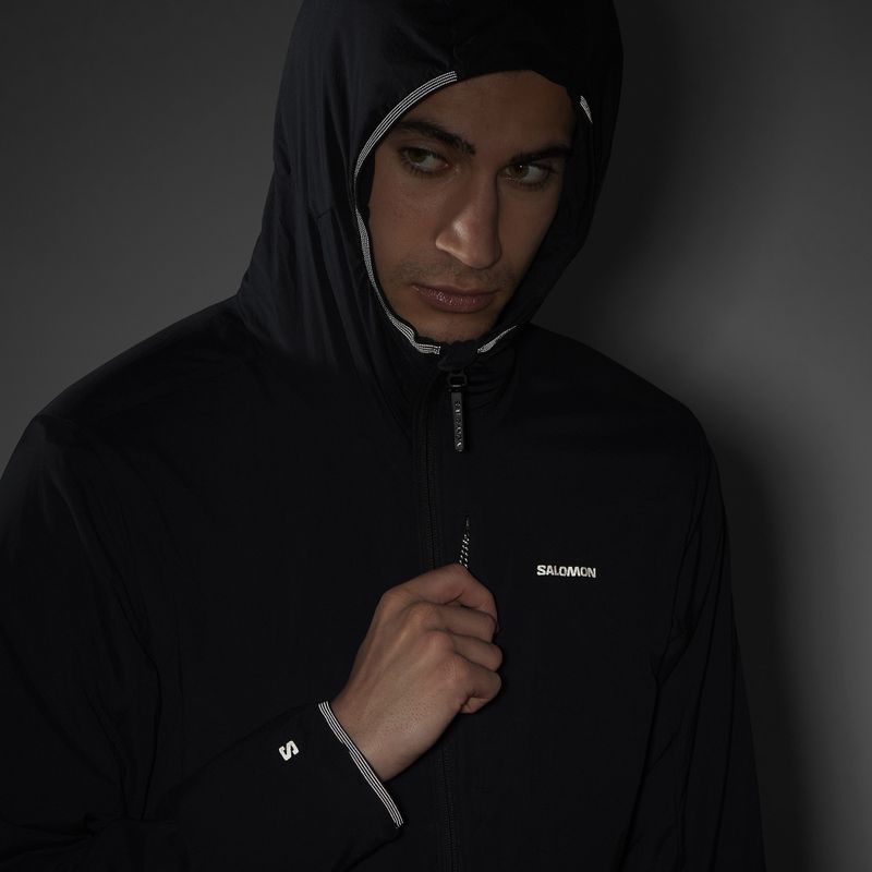 Férfi bélelt dzseki Salomon Mountain Flex deep black 8