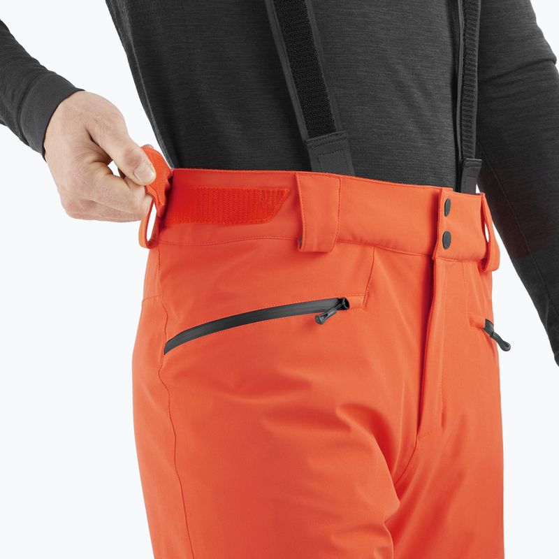 Férfi Salomon Edge sínadrág cseresznye paradicsom 4