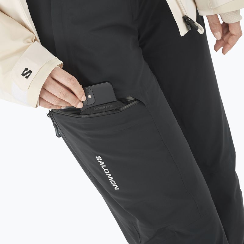 Női sínadrág Salomon Brilliant deep black 4