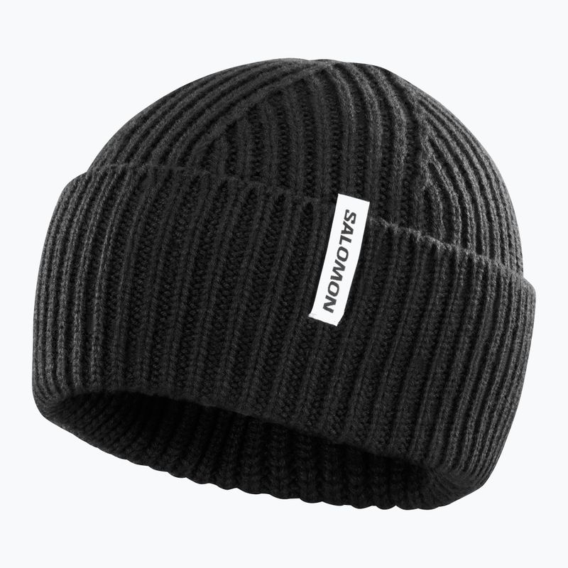 Téli sapka Salomon Snowbird deep black