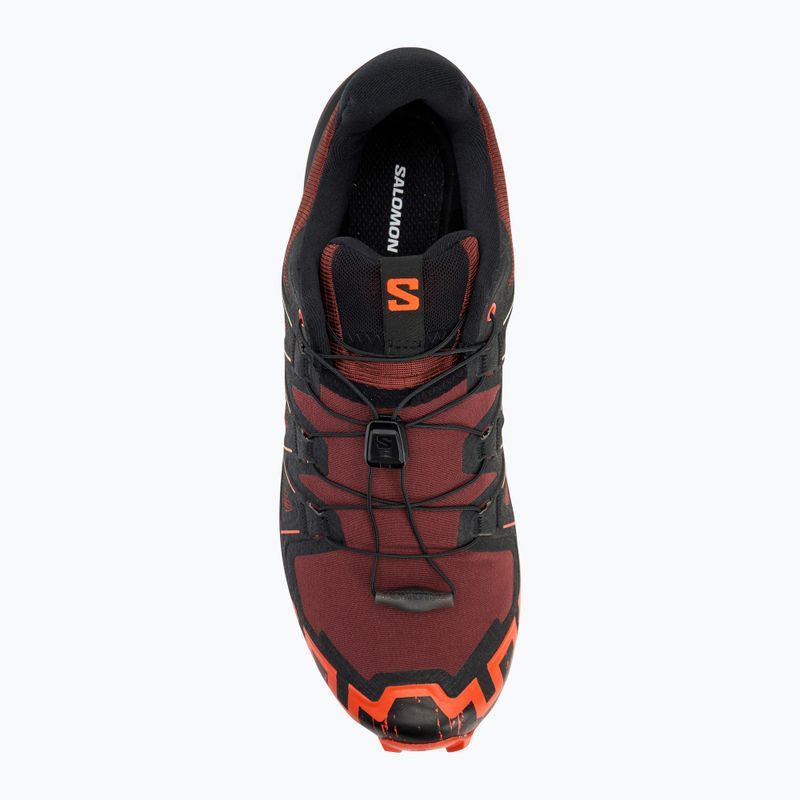 Salomon Speedcross 6 férfi futócipő rum mazsola/cseresznyeparadicsom/konyak 5