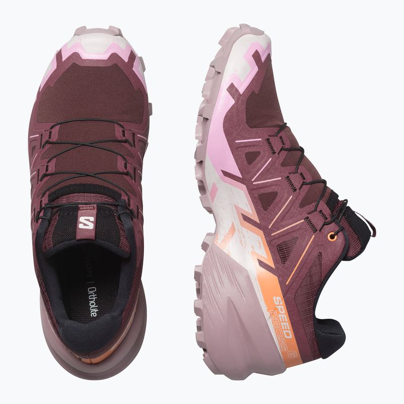 Női futócipő Salomon Speedcross 6 catawba grape/papaya/deauville mauve 13
