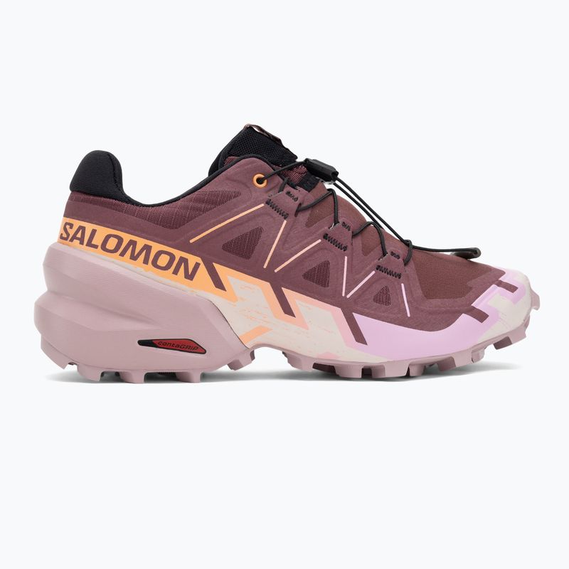 Női futócipő Salomon Speedcross 6 catawba grape/papaya/deauville mauve 2