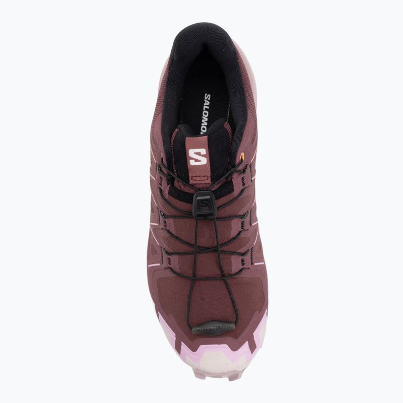 Női futócipő Salomon Speedcross 6 catawba grape/papaya/deauville mauve 5
