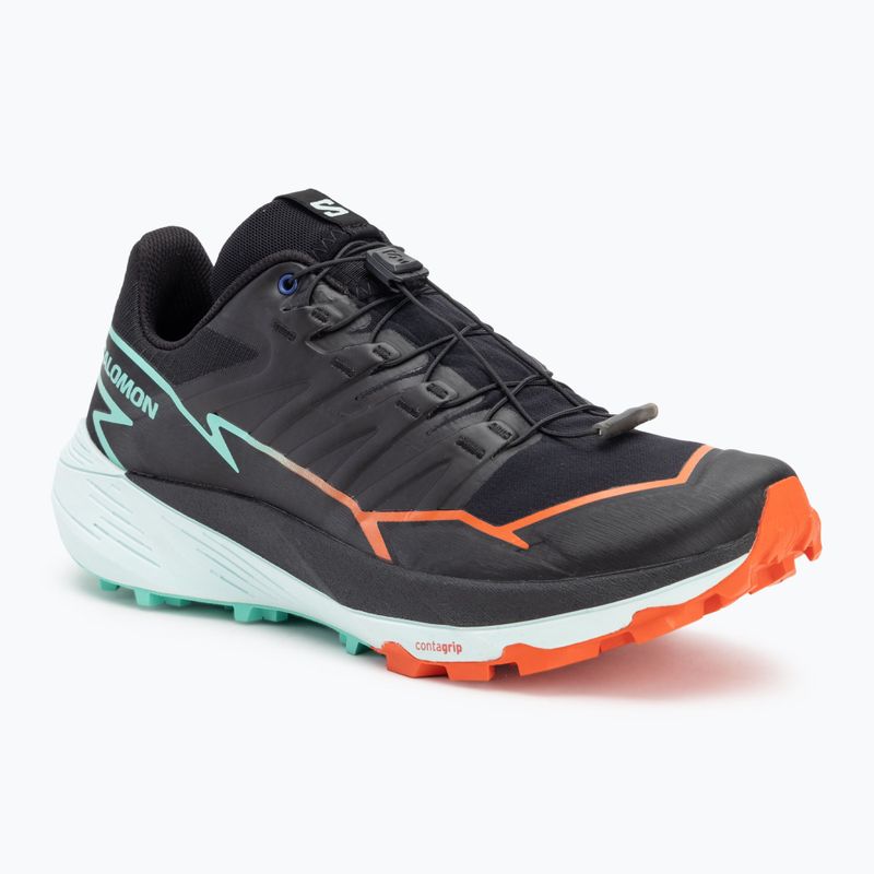 Salomon Thundercross férfi futócipő fekete/cseresznye paradicsom/elektromos zöld