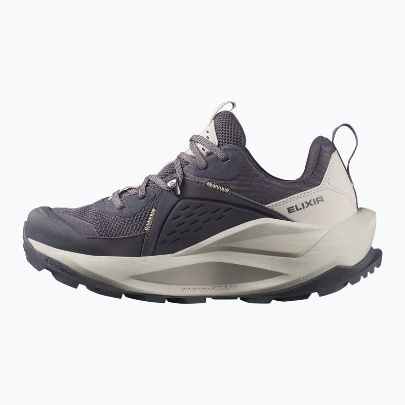 Női túracipő Salomon Elixir GTX 9 nine iron/silver cloud/sponge 10