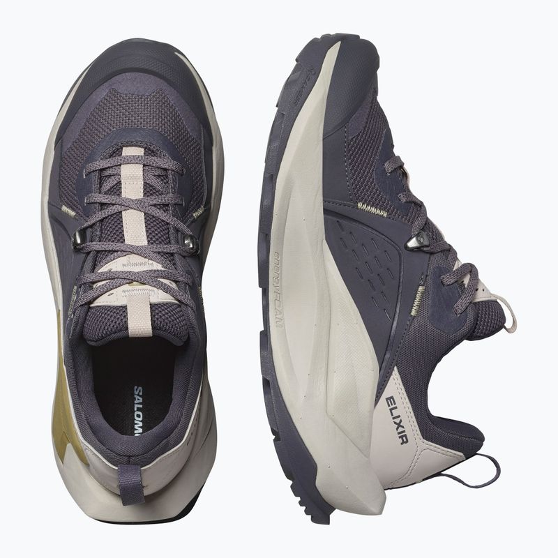 Női túracipő Salomon Elixir GTX 9 nine iron/silver cloud/sponge 13