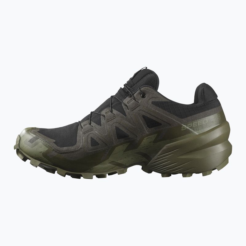 Férfi futócipő Salomon Speedcross 6 GTX fekete/tőzeg/mély zuzmózöld 3