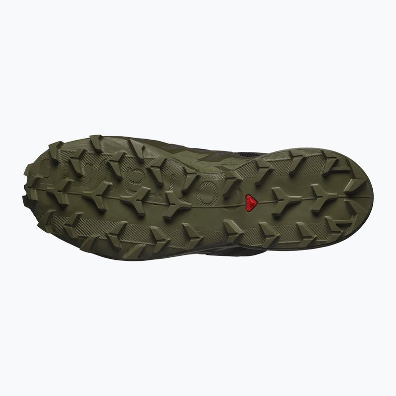 Férfi futócipő Salomon Speedcross 6 GTX fekete/tőzeg/mély zuzmózöld 5