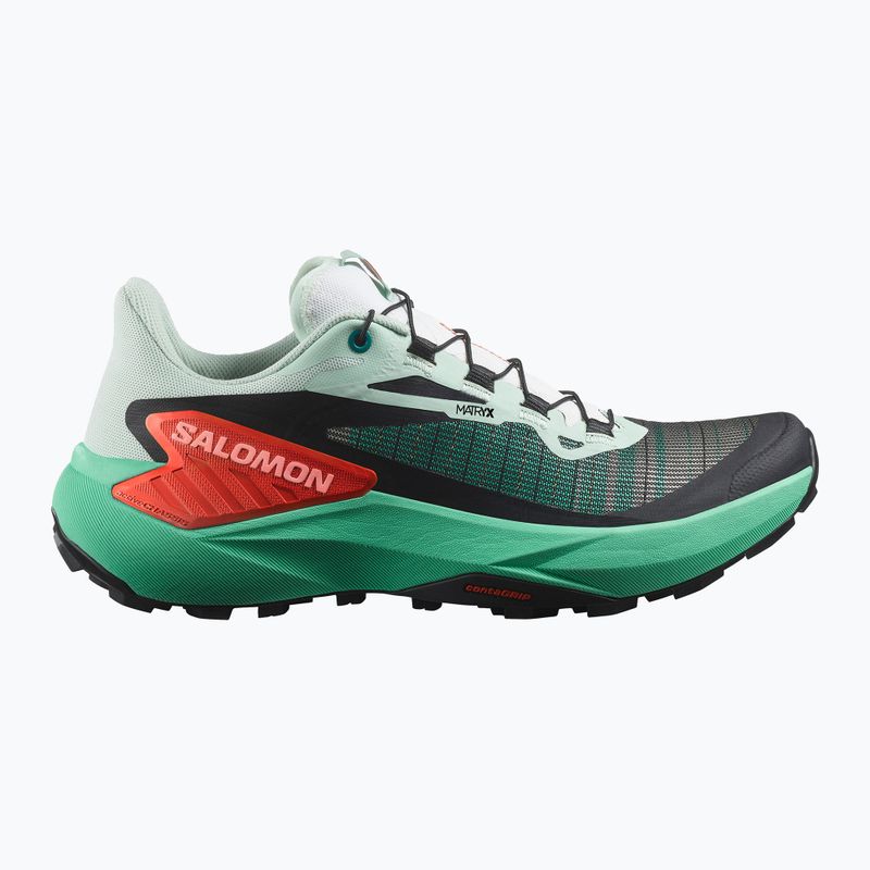 Salomon Genesis bay/electric green/cherry női futócipő 9