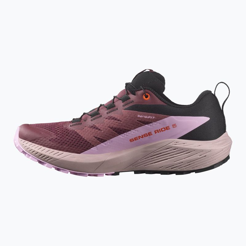 Salomon Sense Ride 5 GTX női futócipő catawba grape/orchid bouquet/cseresznye paradicsom 9