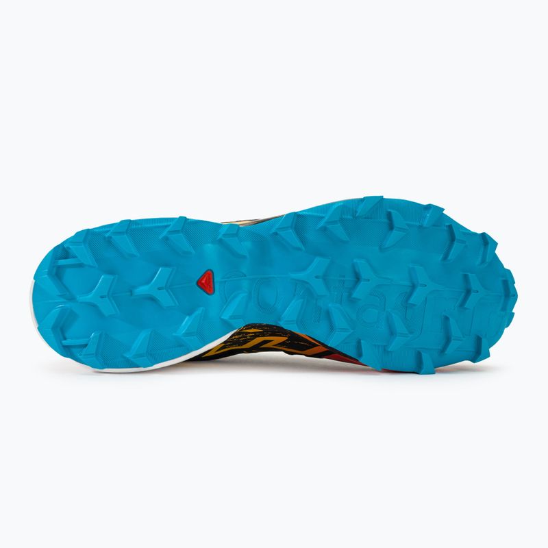 Salomon Speedcross 6 fekete/fehér/transcend kék férfi futócipő 6