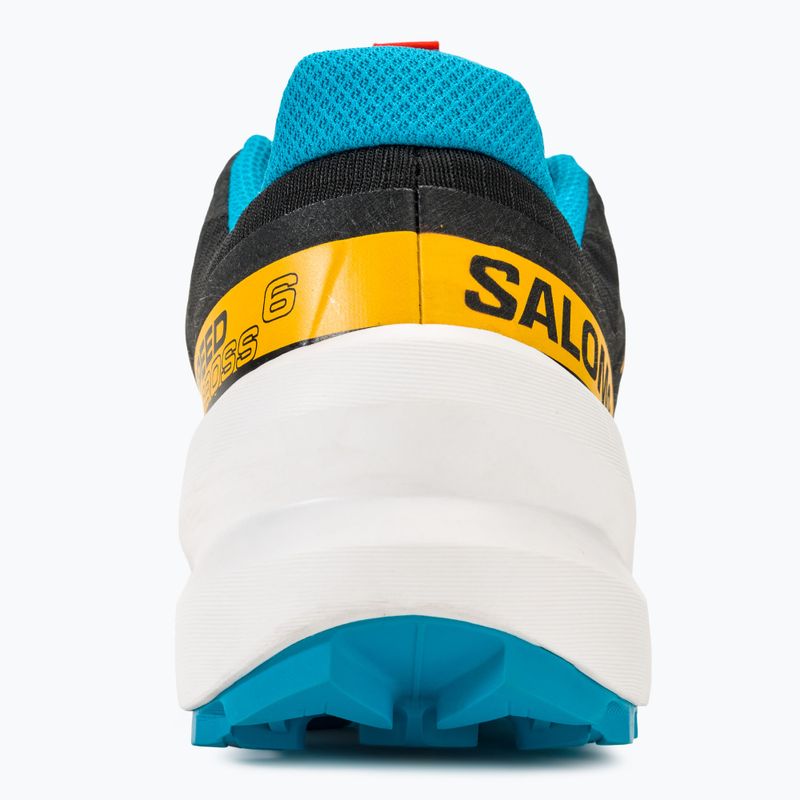 Salomon Speedcross 6 fekete/fehér/transcend kék férfi futócipő 8