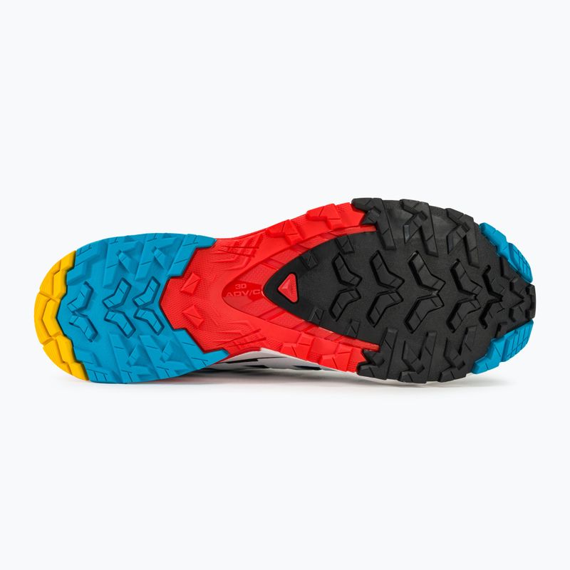 Salomon XA Pro 3D V9 GTX férfi futócipő fekete/fehér/transcend kék 6
