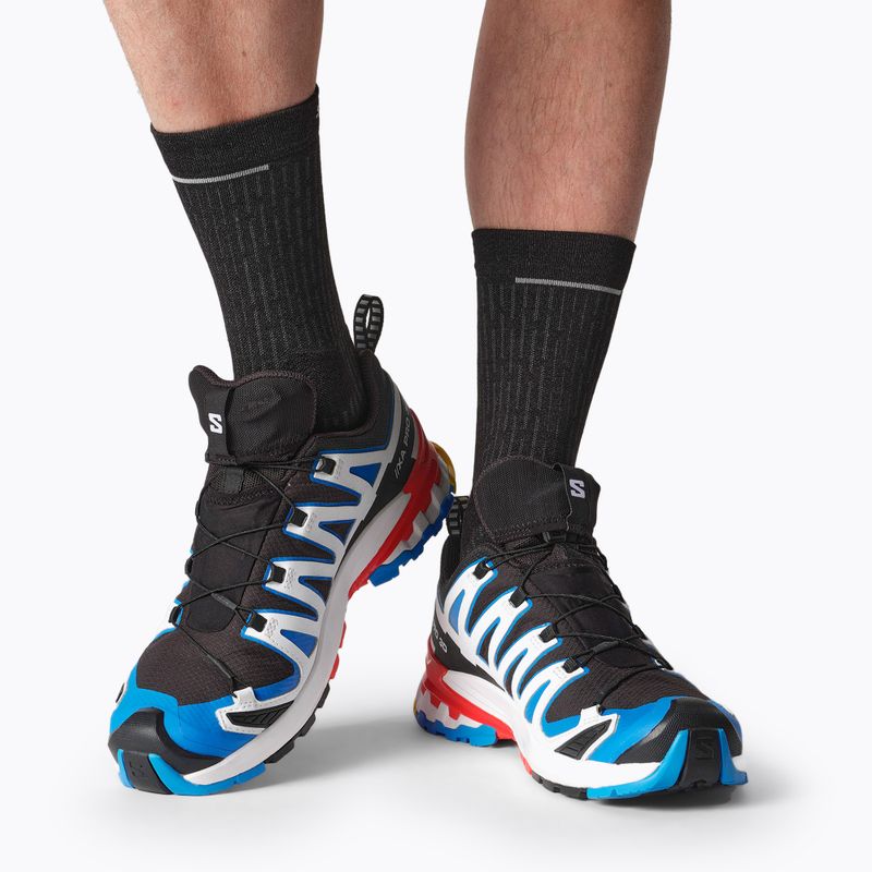 Salomon XA Pro 3D V9 GTX férfi futócipő fekete/fehér/transcend kék 4