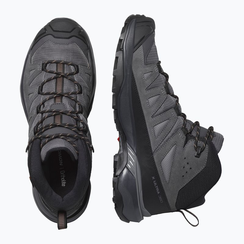 Férfi túracipő Salomon X ULTRA 360 LTR MID GTX castlerock/asphalt 5