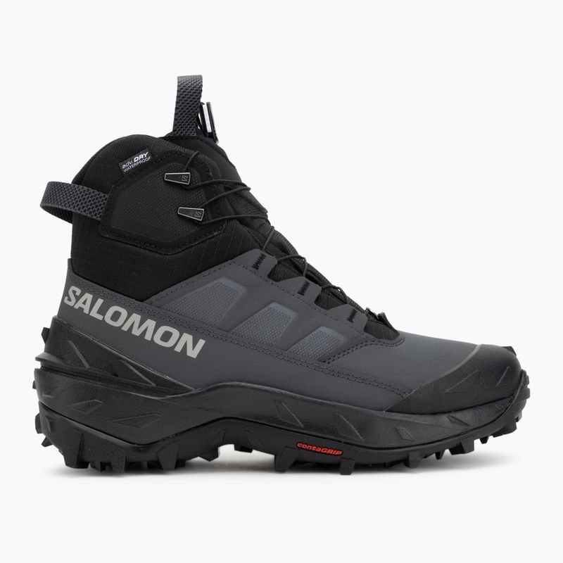 Férfi Salomon Crosstrak Powder WP túracipő aszfalt/fekete/cápabőr 2
