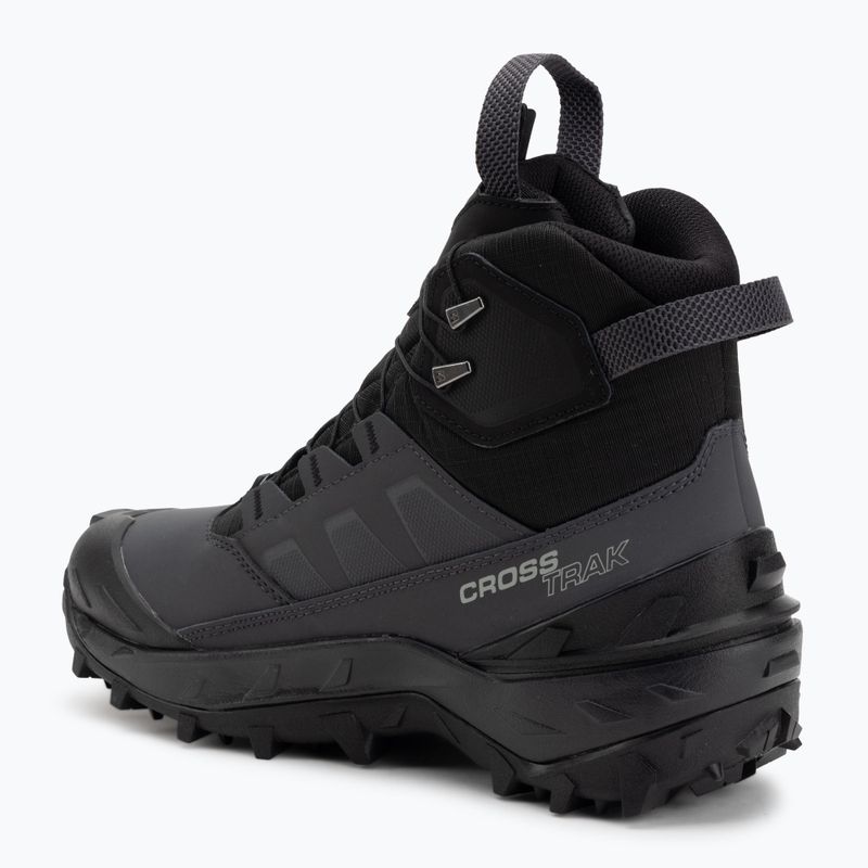 Férfi Salomon Crosstrak Powder WP túracipő aszfalt/fekete/cápabőr 3