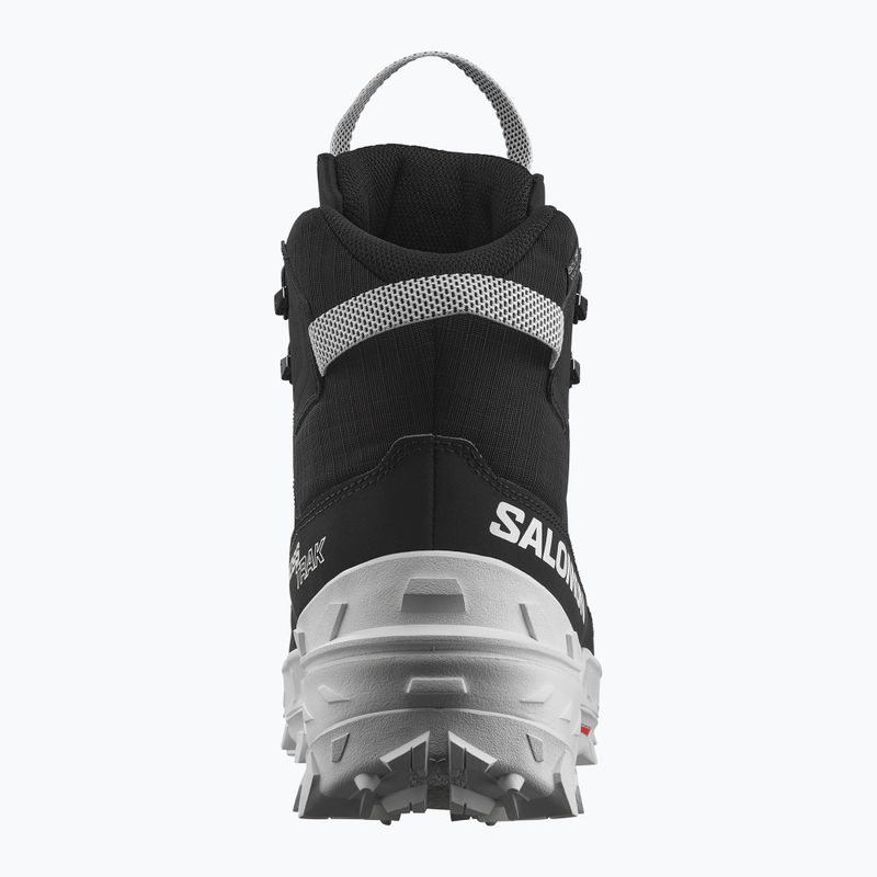 Férfi  trekking cipő Salomon Crossrak Powder WP black/black/white 11