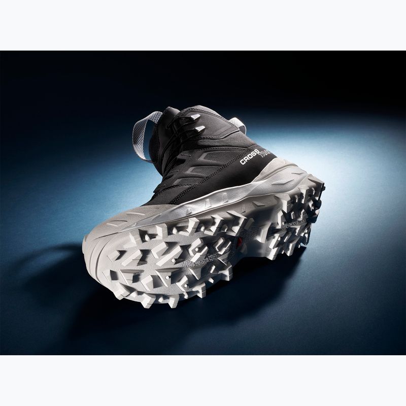Férfi  trekking cipő Salomon Crossrak Powder WP black/black/white 16