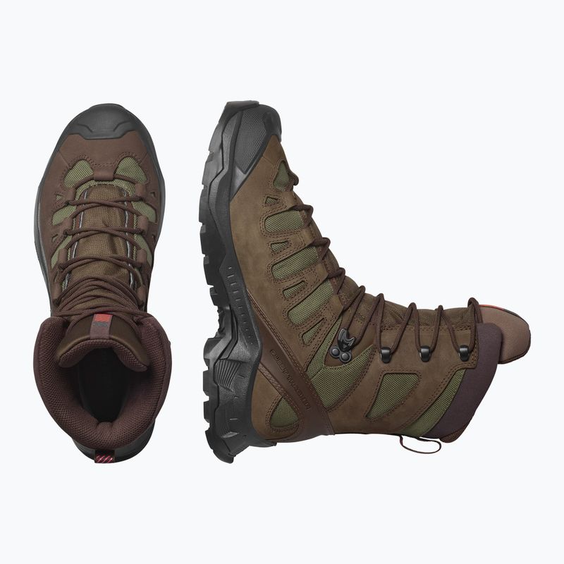 Salomon Quest Tracker High GTX túrabakancs föld barna/zöld 13