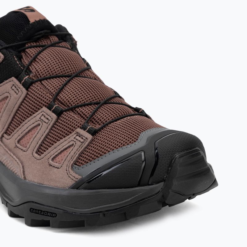 Női túrabakancs Salomon X ULTRA 360 LTR GTX cognac/peppercorn/black 7