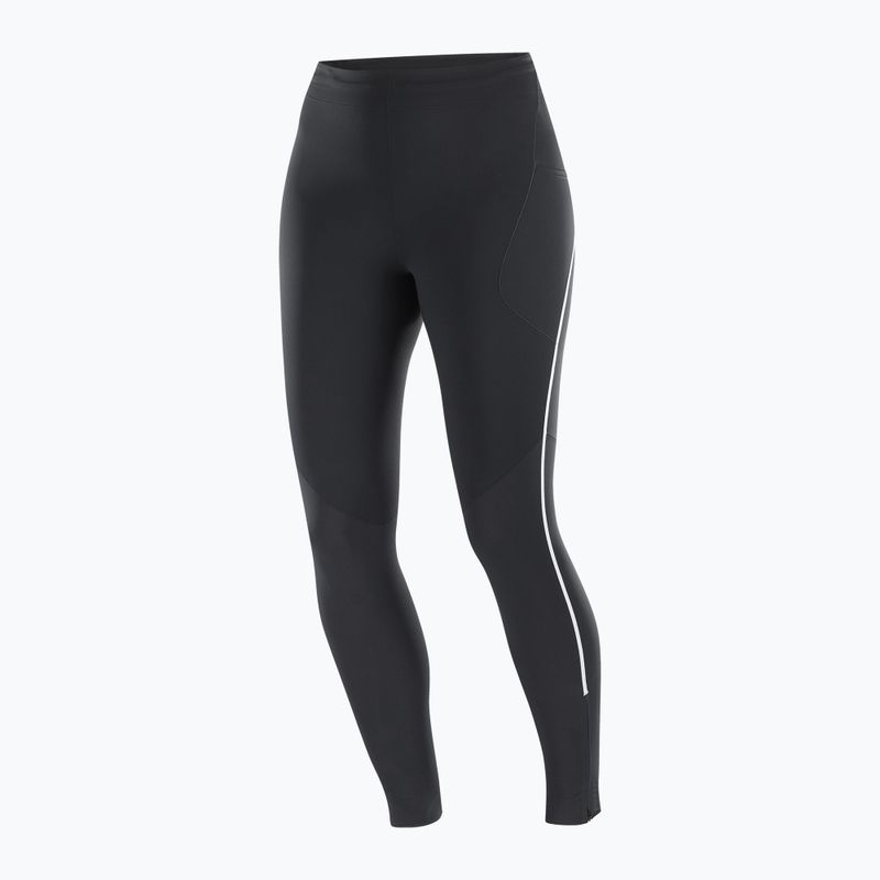 Női futó leggings Salomon Sense Aero Stow mély fekete 6