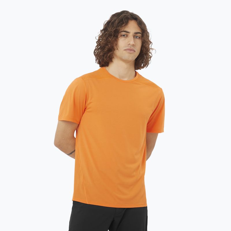 Férfi Salomon Outline Tee türkizkék póló
