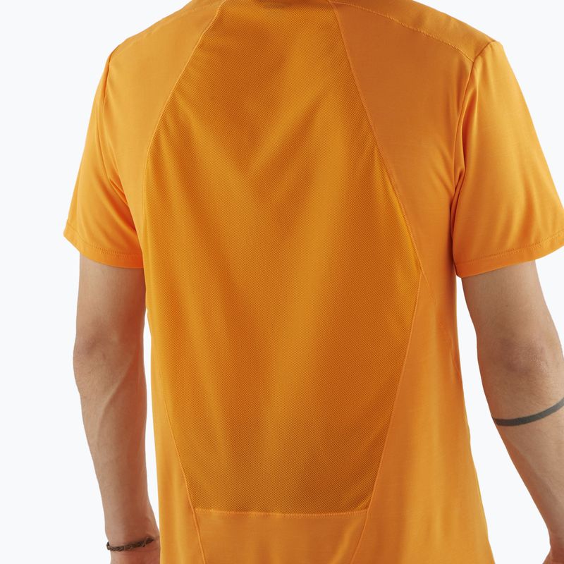Férfi Salomon Outline Tee türkizkék póló 3