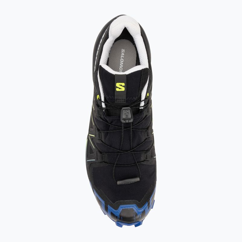 Salomon Speedcross 6 Gtx Fan Fire fekete/surf the web/biztonsági sárga férfi futócipő 5