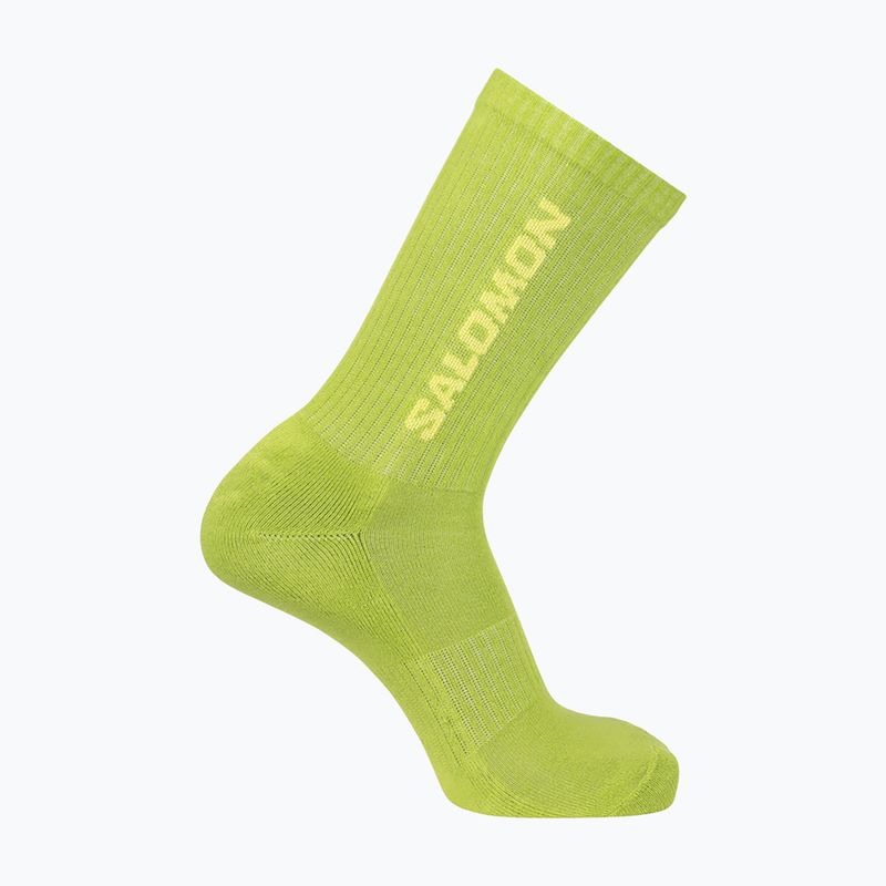 Salomon Everyday Crew 3 pár zokni láng skarlát / sötét citromsárga 3